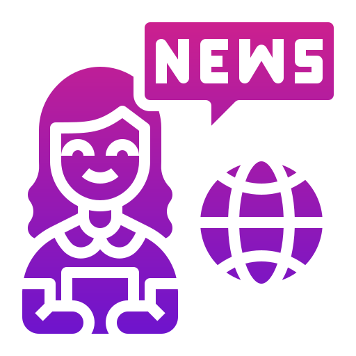 reportero icono gratis