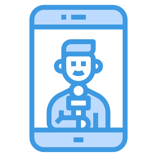 reportero de noticias icono gratis