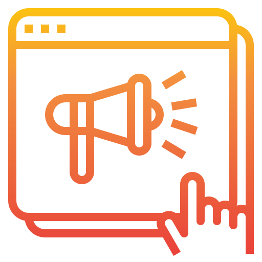 márketing icono gratis