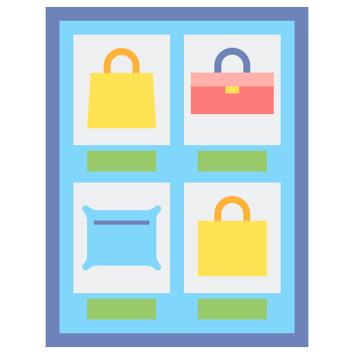 Digital merchandising free icon Digital merchandising free icon