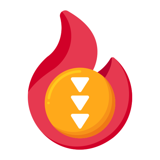 Burning Flaticons Flat icon