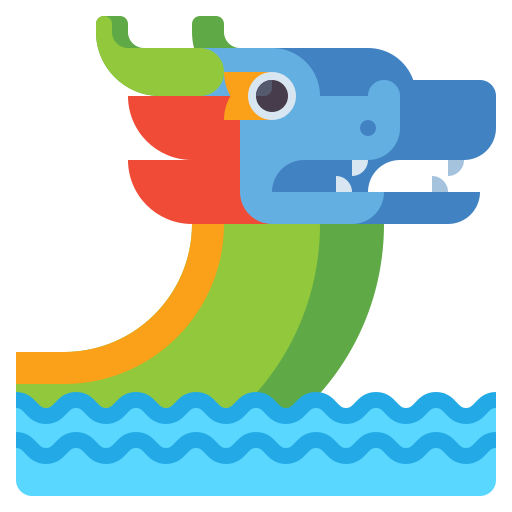 Dragon boat Flaticons Flat icon