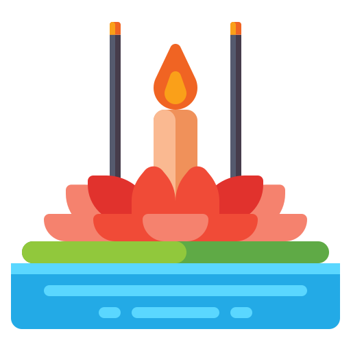 loy krathong icono gratis