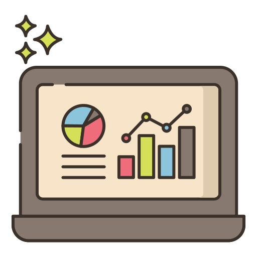 gráfico icono gratis