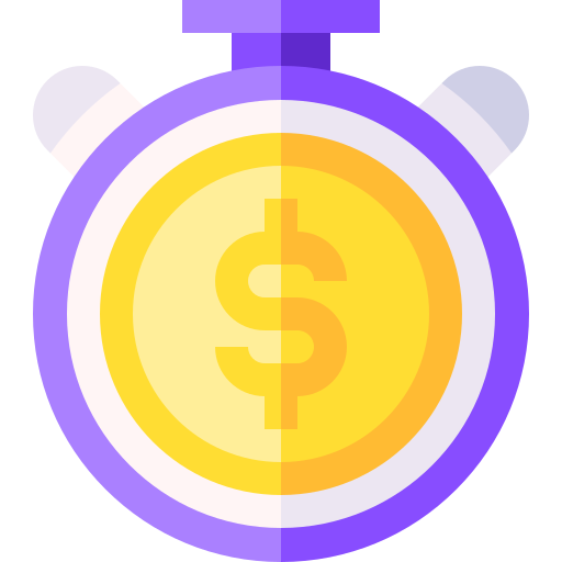 le temps, c'est de l'argent Icône gratuit le temps, c'est de l'argent Icône gratuit
