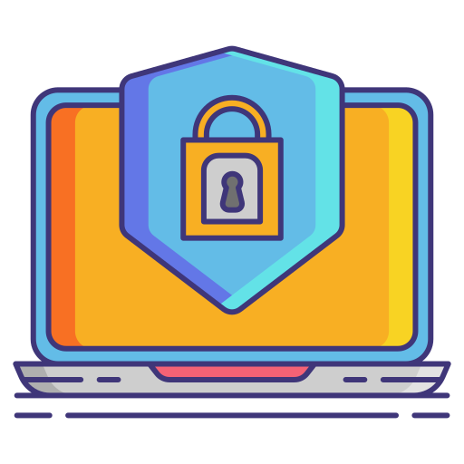 Security control Flaticons Lineal Color icon