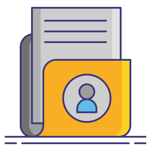persönliche informationen kostenlos Icon persönliche informationen kostenlos Icon
