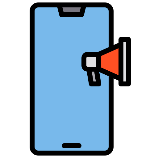 Megaphone xnimrodx Lineal Color icon