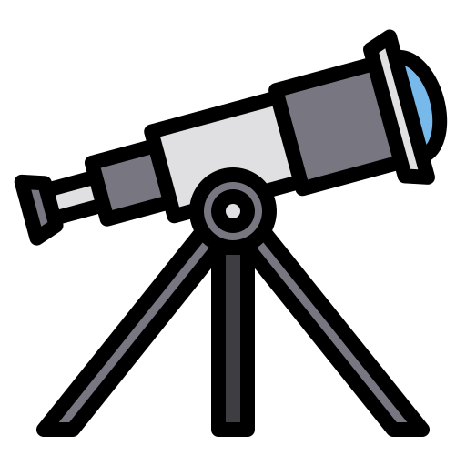 Telescope free icon