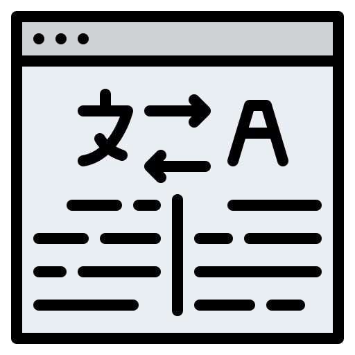 traducción icono gratis