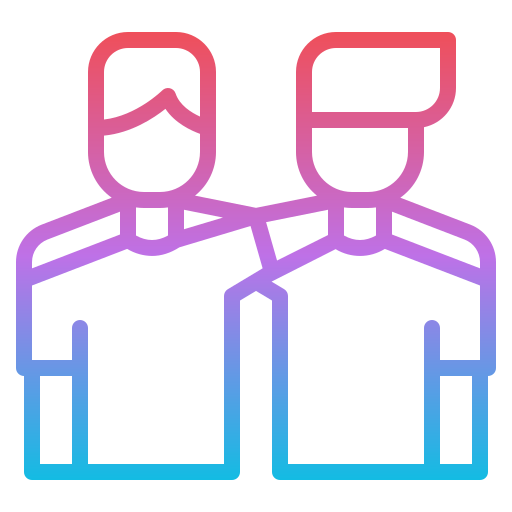 se faire des amis Icône gratuit se faire des amis Icône gratuit