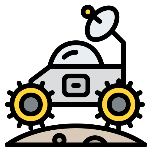 rover lunar icono gratis