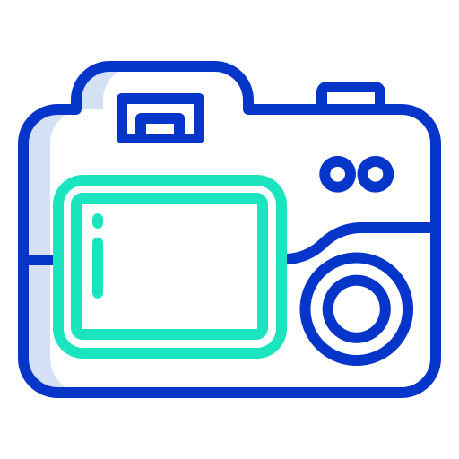 Camera Icongeek26 Outline Colour icon