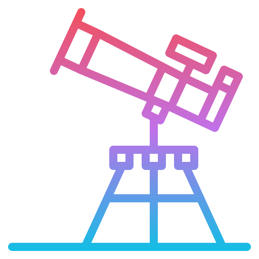Telescope free icon