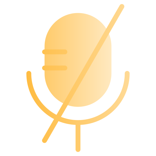 silencio icono gratis