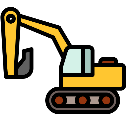 Backhoe free icon