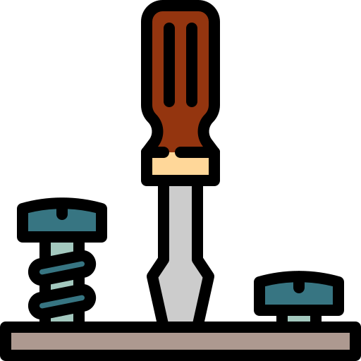 Screw driver - Free construction and tools icons