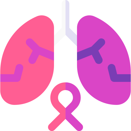 cáncer de pulmón icono gratis