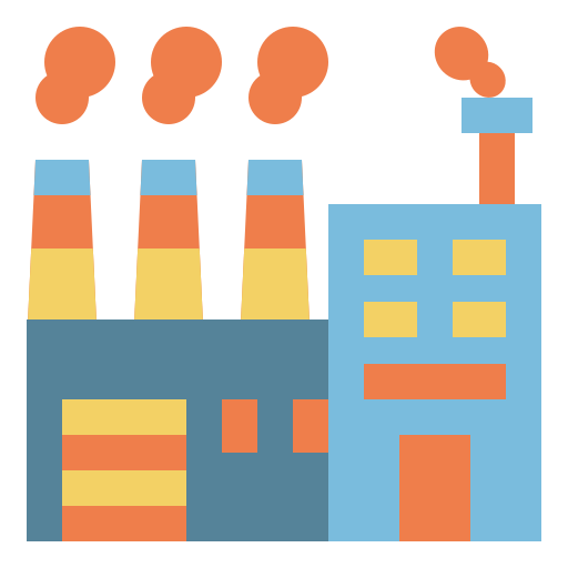 Factory Generic Flat icon