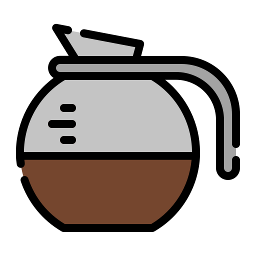 Coffee pot Generic Outline Color icon