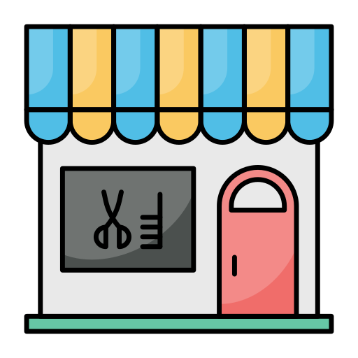 Парикмахерская бесплатно иконка