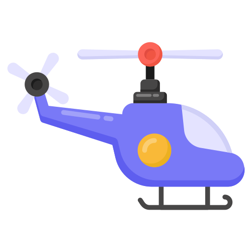 helicóptero icono gratis
