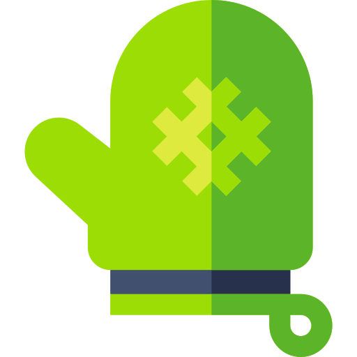 guante de cocina icono gratis