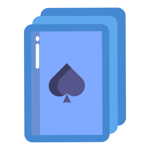 cartas de póquer icono gratis