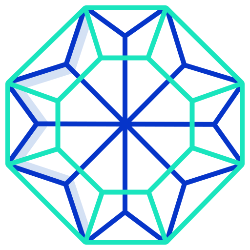 Diamond Icongeek26 Outline Colour icon