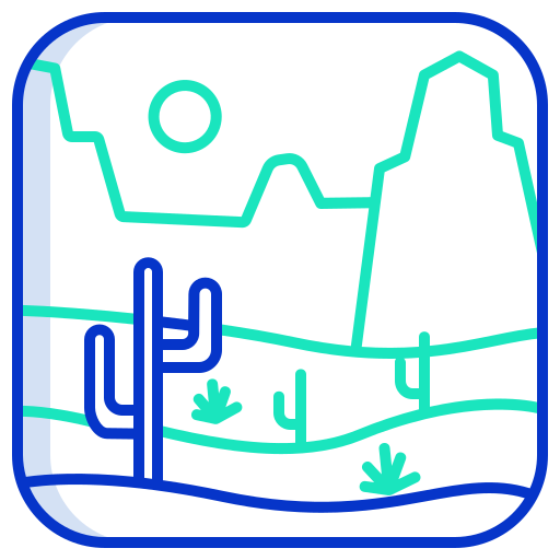 désert Icône gratuit désert Icône gratuit