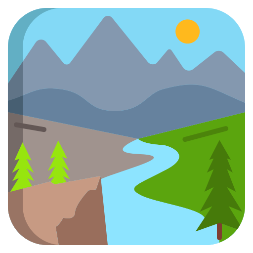 Mountain Icongeek26 Flat icon