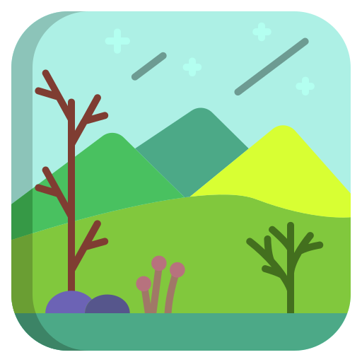 paisaje icono gratis