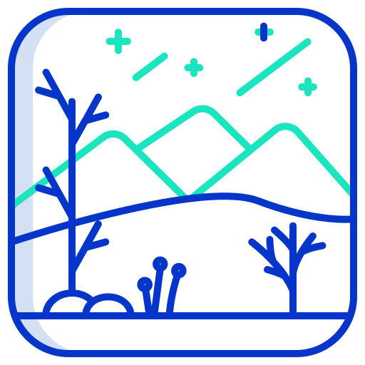 paisaje icono gratis