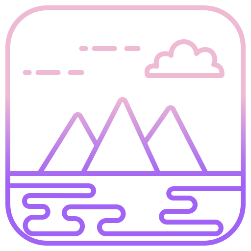 paisaje icono gratis