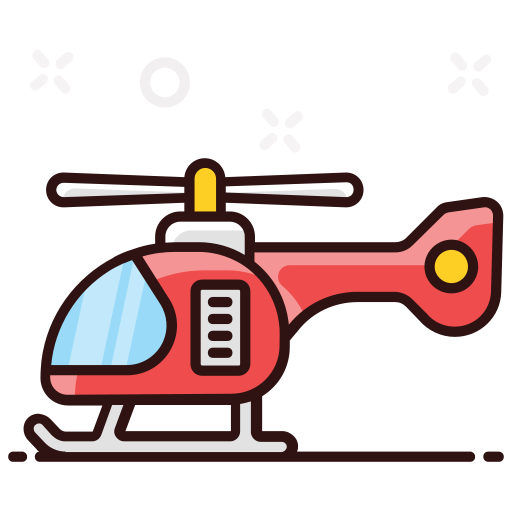 helicóptero icono gratis