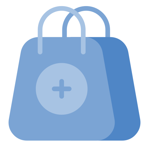 bolsa de compras grátis ícone