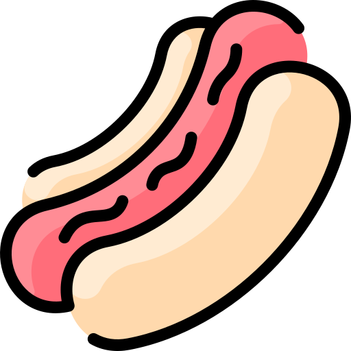 hot dog icono gratis