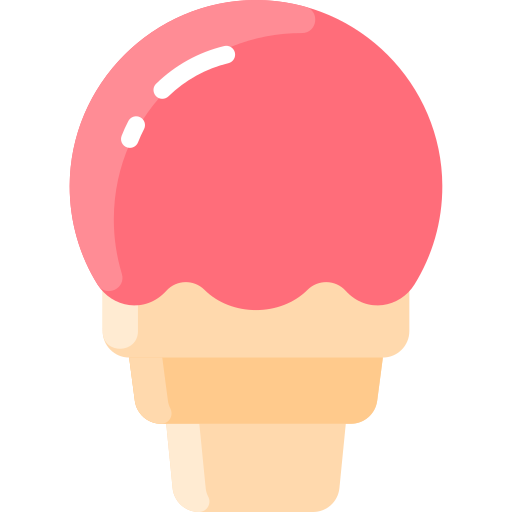 cucurucho de helado icono gratis