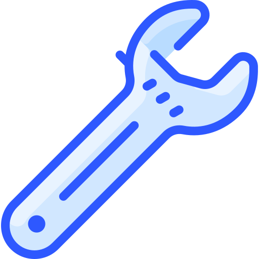 llave inglesa icono gratis