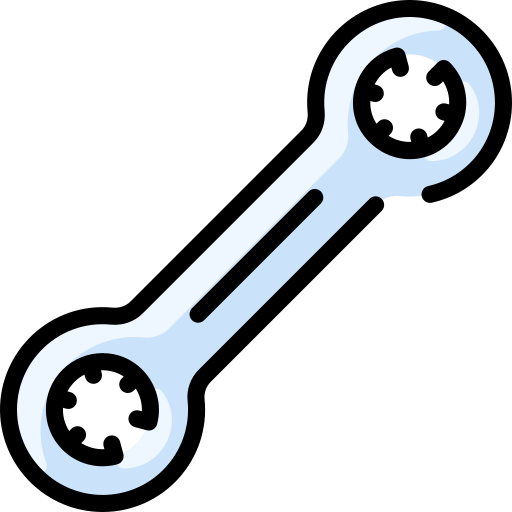 llave inglesa icono gratis