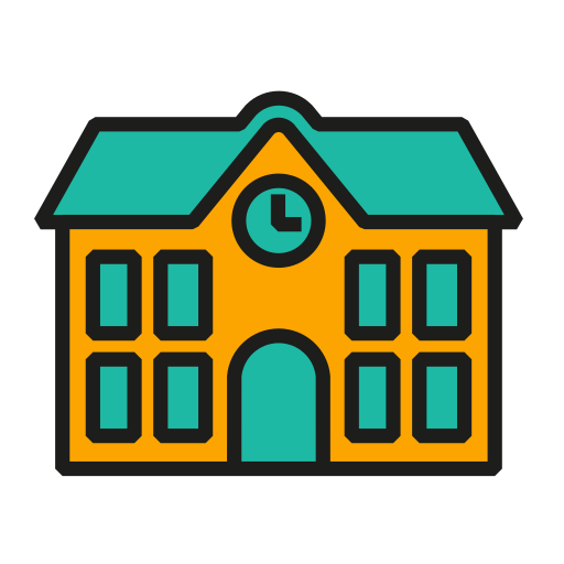 School Generic Outline Color icon