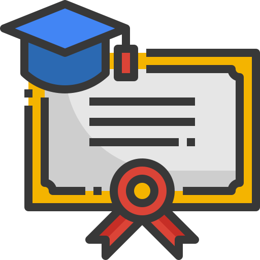 diploma icono gratis