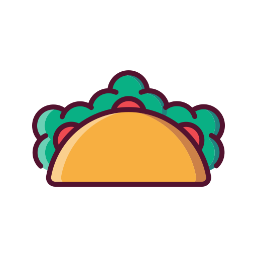 taco icono gratis