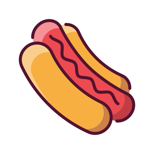 hot dog icono gratis