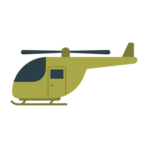 helicóptero icono gratis