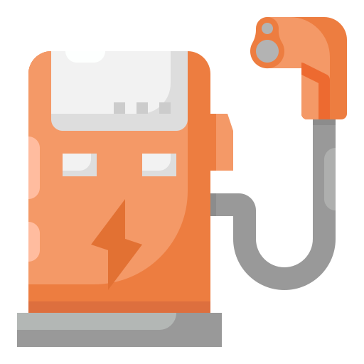 carga eléctrica icono gratis