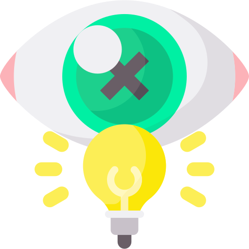 photophobie Icône gratuit