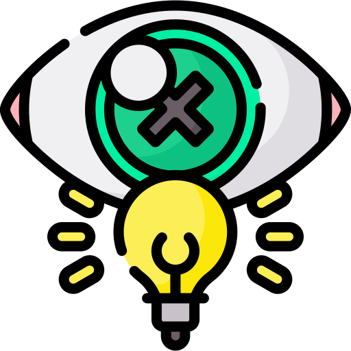 photophobie Icône gratuit