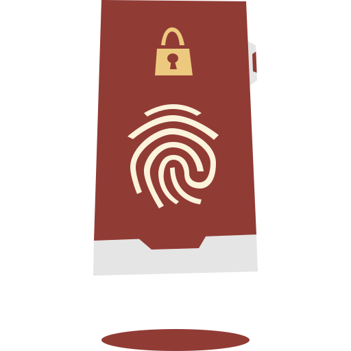 Отпечаток пальца бесплатно иконка