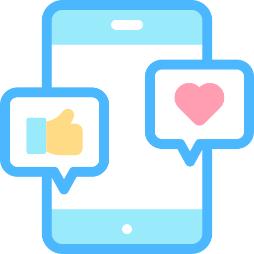 Социальные медиа бесплатно иконка